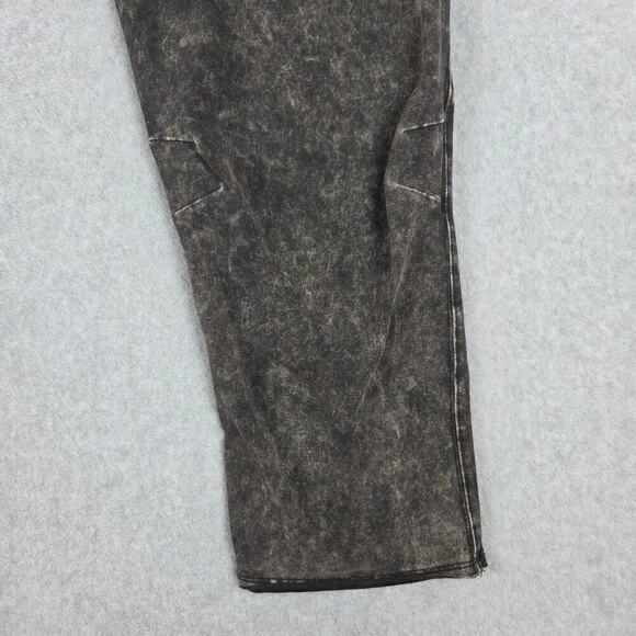 Zenana Womens Size Small/Medium Ash Black Acid Washed Jumpsuit Back Pocket - Picture 11 of 16